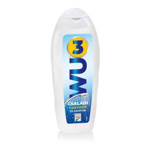 Bes WU3 tusfürdõ és samp.280ml púder - friss illatú hajápoló termék