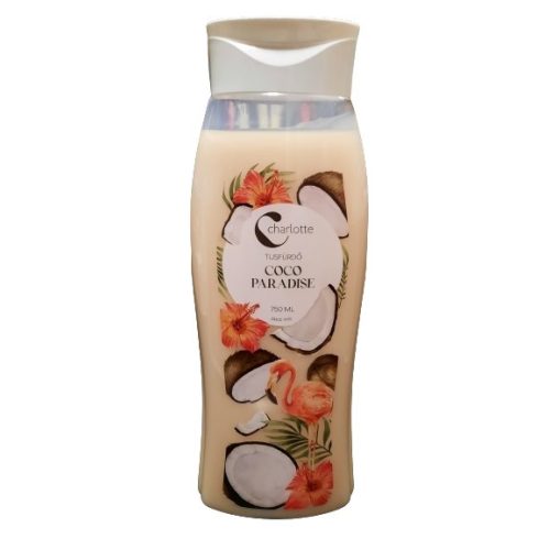 Charlotte tusfürdő 750ml Kókusz