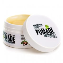 Pomade hajápoló wax 160ml - hajformázó vászon tégelyben
