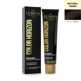Luxoya hajfesték 4.0 60ml - természetes barna
