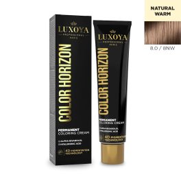 Luxoya hajfesték 8.0/8NW 60ml - elegáns, világosbarna hajfesték