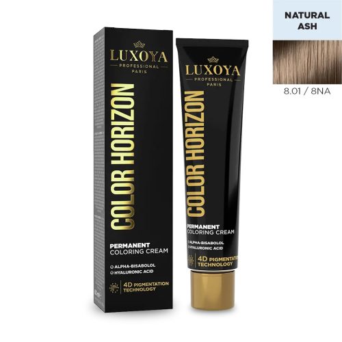 Luxoya hajfesték 8.01 60ml - Ragyogó szőke árnyalat