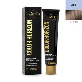 Luxoya hajfesték 8.1 60ml - világosbarna