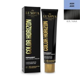 Luxoya hajfesték 6.11 60ml - intenzív barna árnyalat