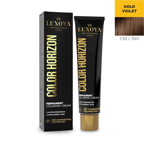 Luxoya hajfesték 7.32 60ml - Gyöngyház-világosbarna árnyalat