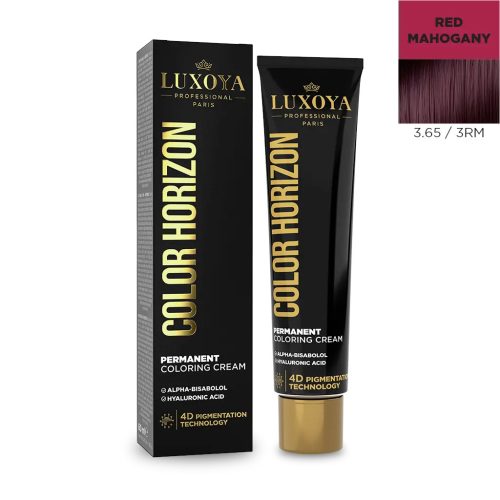 Luxoya hajfesték 3.65 60ml - borvörös árnyalat