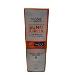 Sadoer fényvédő krém 60SPF