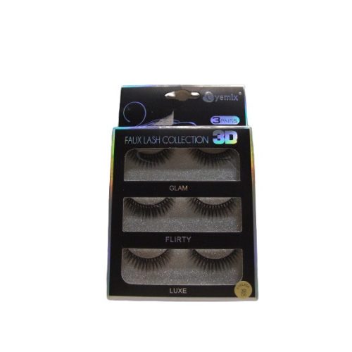 Műszempilla soros eyemix 3 D 3 db-os készlet