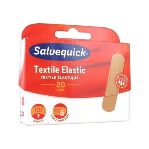 Salvequick sebtapasz Textil Elastic - Rugalmas tapasz
