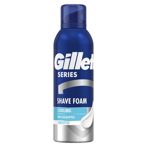 Gillette borotvahab cool, 200ml - Frissítő borotvahab