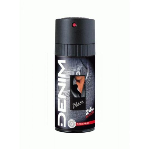 Denim dezodor Black - fekete flakon