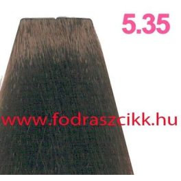 KJMN hajfesték 5.35 100ml Világos barna arany mah - hajfesték