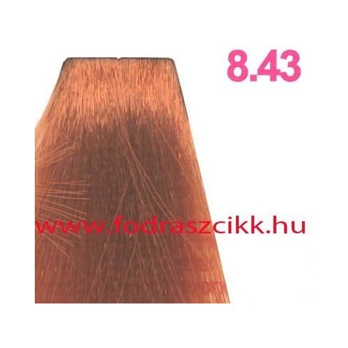 KJMN hajfesték 8.43 100ml Világos szőke réz arany