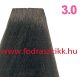 KJMN hajfesték 3.0  100ml Sötét barna
