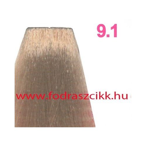 KJMN hajfesték 9.1 100ml Nagyon világos szőke hamv