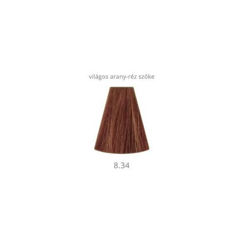 Vitacolor lux hajfesték 8.34 100ml - Ragyogó világos aranybarna árnyalat