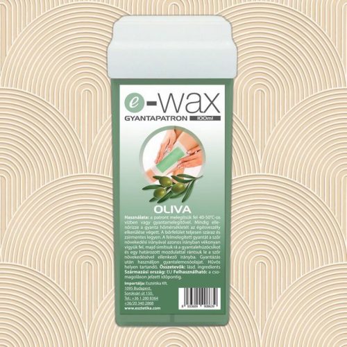 Gyantapatron olíva 100ml - hidratáló és hatékony szőrtelenítés