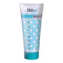 Eurostil Keratinos maszk 100ml - hajápoló keratinban gazdag formulával