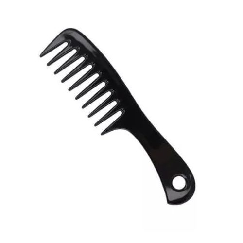 Eurostil Fésû fek.19cm 7444 - minőségi fekete fésű