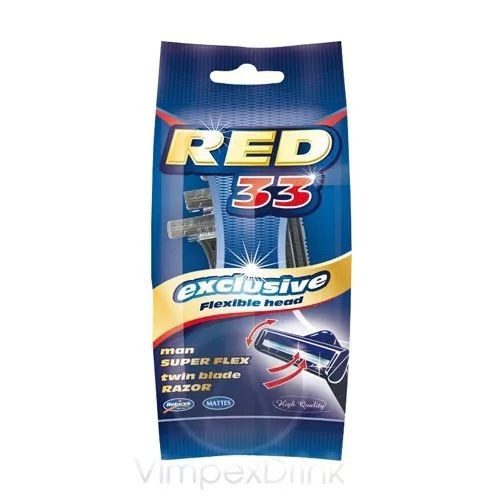 Red33 mozgófejes borotva 5db