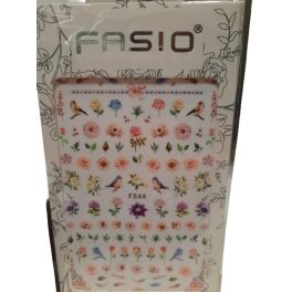 Fasio körömmatrica F544 - Elegáns mintákkal