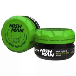 Nish Man Clay Matt wax 100ml - hajformázó viasz