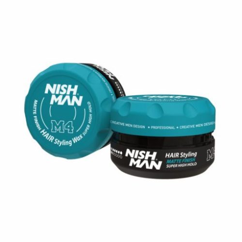 Nish Man M4 matt wax super erős hajviasz 100ml