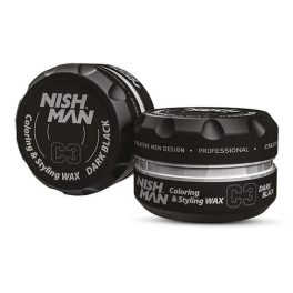 Nish Man C3 Wax Fekete C3 hajformázó viasz