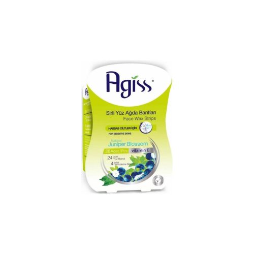 Agiss gyantacsík arcra zöld - szőrtelenítés