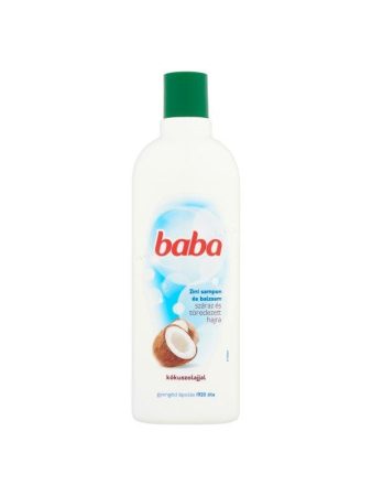 Baba sampon kokuszolaj 400ml 2in1 száraztöredezett