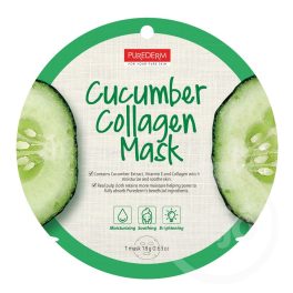 Pure Derm Arcmaszk uborka 18 gr - frissítő és hidratáló arcápolás