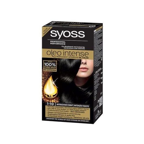 Syoss Oleo Intense hajfesték 1-10 - Intenzív barna árnyalat