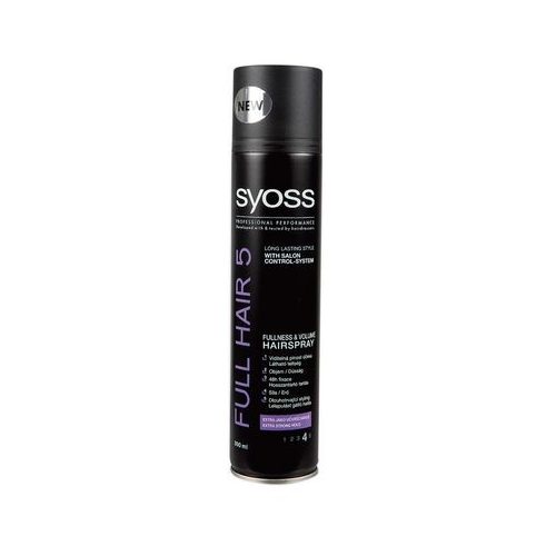 Syoss hajlakk 300ml full hair - Professzionális tartás és extra volumen
