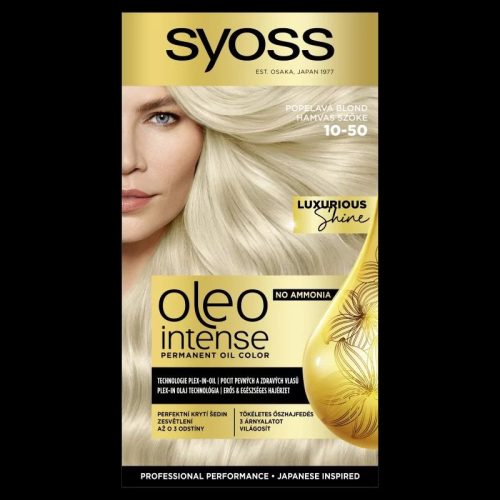 Syoss oleo hajfesték 10-50 - világos aranybarna