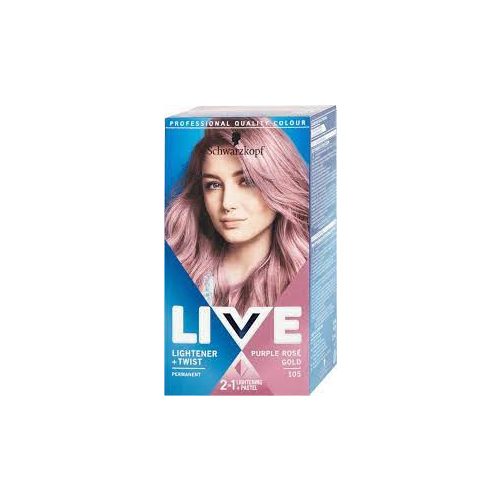 Live Color 105 lila arany rózsa hajfesték