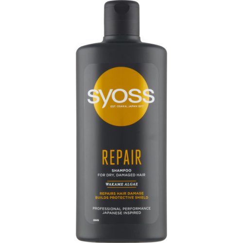 Syoss Sampon Repair 440ml - regeneráló sampon sérült hajra