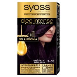 Syoss oleo hajfesték 3-33 - intenzív vörös árnyalat