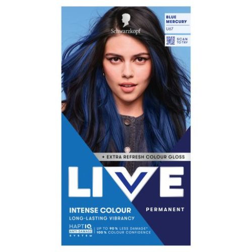 Live hajfesték U67 kék