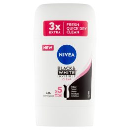 Nivea stift 50ml B&W Inv.clear - fehérítő és hidratáló hajápoló