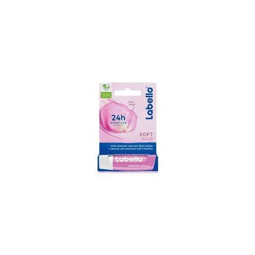 Labello ajakápoló soft rose - hidratáló és ápoló ajakápoló rózsaszín árnyalattal