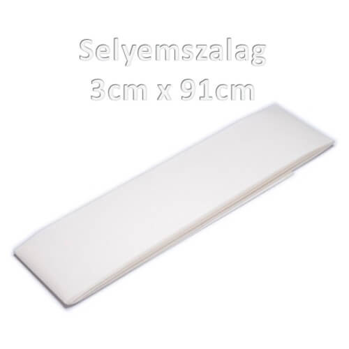 PN Selyemszalag 3cm-91cm - stílusos hajkiegészítő